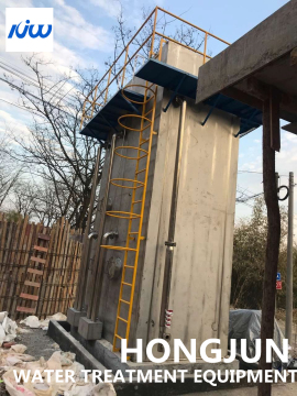 Dosing system full scale compact water treatment plant