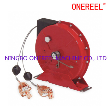 Spring Retractable Grounding Static Cable Reel