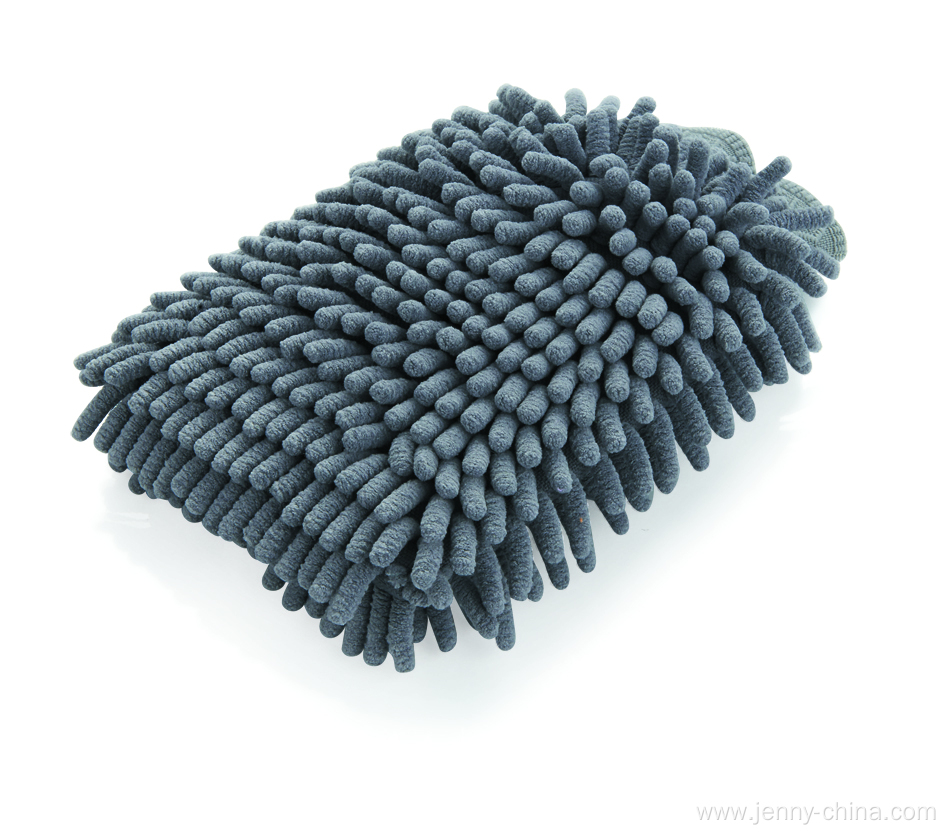 High quality Chenille cleaning car gloves