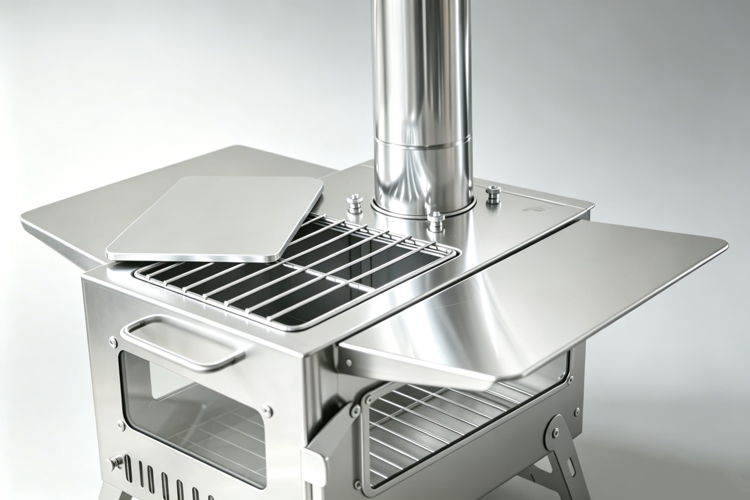 اجاق گاز کبابی قابل جابجایی Removable Grill Top Stove