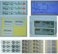 silver vinyl sticker