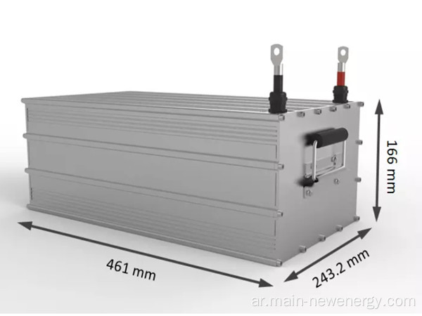 60V60AH بطارية ليثيوم مع 5000 دورة حياة