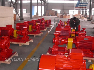 Fire Centrifugal Duoble Suction Water Pump for Sale