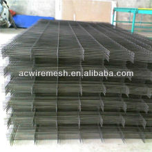 Reinforced welded wire mesh panel for construction