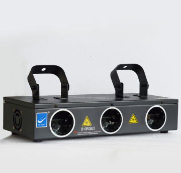 2020 NEW Big dipper RGB full color Three-eye Laser Light show equipment B10RGB/3
