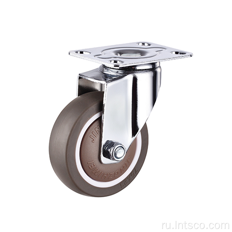 25 мм мебели TPR Swivel Caster Cheels