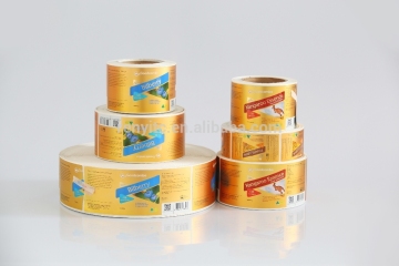 Waterproof Gold Hot Stamping Labels for shampoo