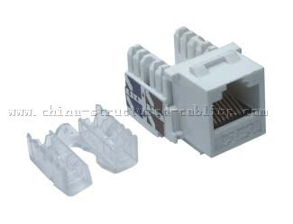 CAT.5E RJ45 Keystone jack, krone IDC type