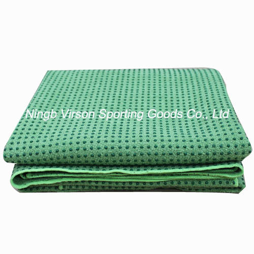 Non Skid Ecercise Mat Towel / Washable Yoga Blanket