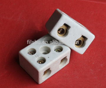 Electrical ceramic terminal block