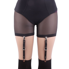 Duckbill Leather Punk Thigh Garter Belts & Clips