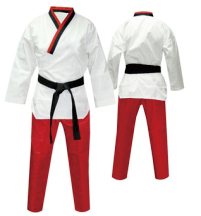taekwondo uniform v-neck poom color
