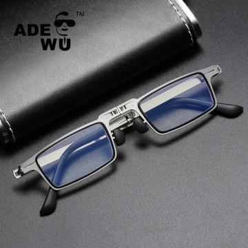 2021 New Arrivals ADE WU High-definition Anti-blue Light Portable Folding Eyeglasses