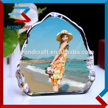 Personalized Crystal Glass Picture Frame,Photo Frame For Graduation Souvenir Gifts