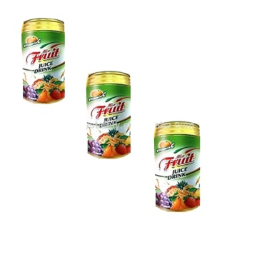 330ml aluminum can fruit juice  cannned vegetables juice mix fruit juice drink