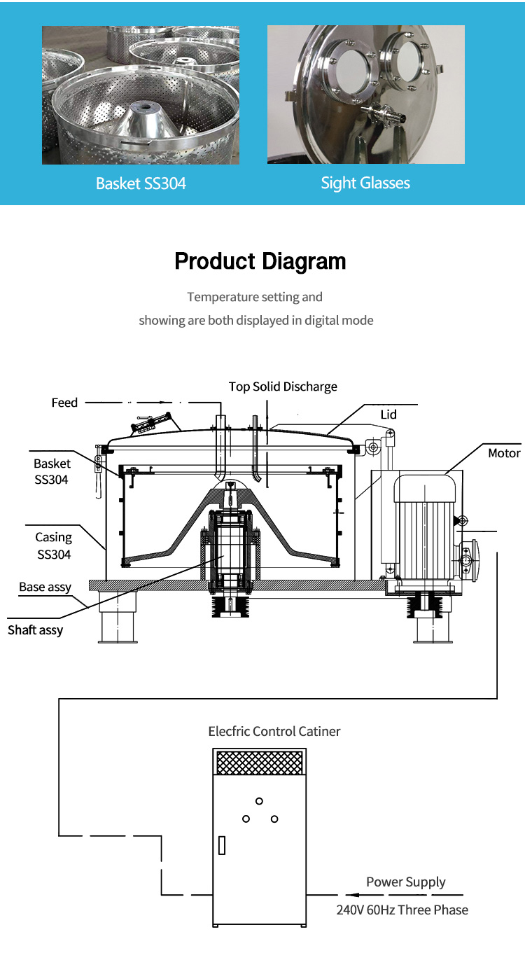 Separator Lab Centrifuge Machine