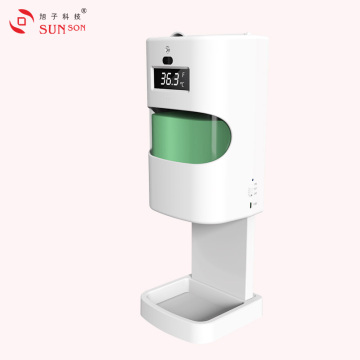 Touchless Sanitizer Dispenser သည်အပူချိန်စစ်ဆေးခြင်း