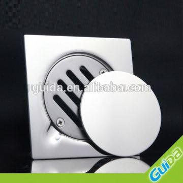 Net fixed floor drain grating