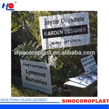 Coroplast Sheet/Core Flute Outdoor Lawn Signs