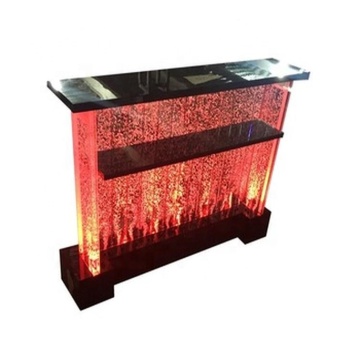 RGB Lighted Water Bubble Panel for Commercial Bar Counters