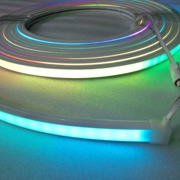 Changement de couleur flexible DMX LED corde lumière