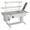 Pneumatic Shirt Folding Table with Material Shelf