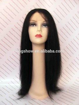 2016 top quality long straight full lace wig