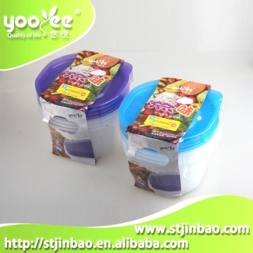 Housewares Manufacturing Microwave Safe Storage Bowls 4pcs/Set