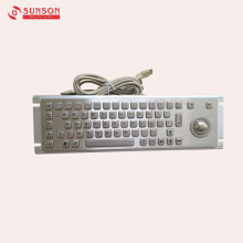 Anti-vandal Metal Keyboard and Touch Pad