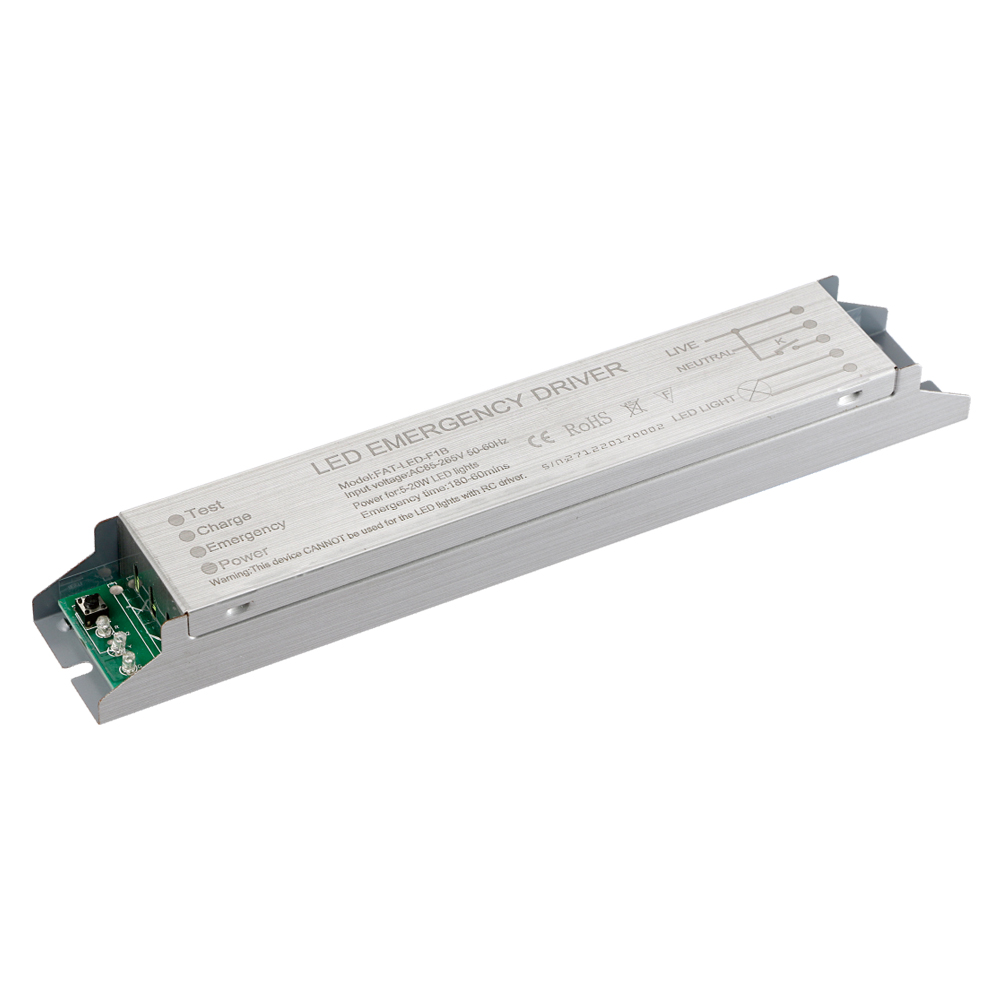 Conductor de emergencia LED para un elemento LED de 3-20 W