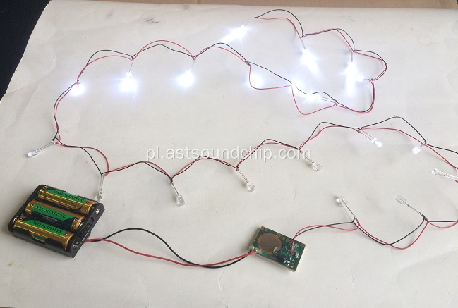 Migający sznurek LED, Migający sznurek LED, Migająca dioda LED do metki z ceną