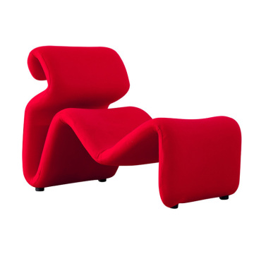 Fashion hot red Italy designer chair