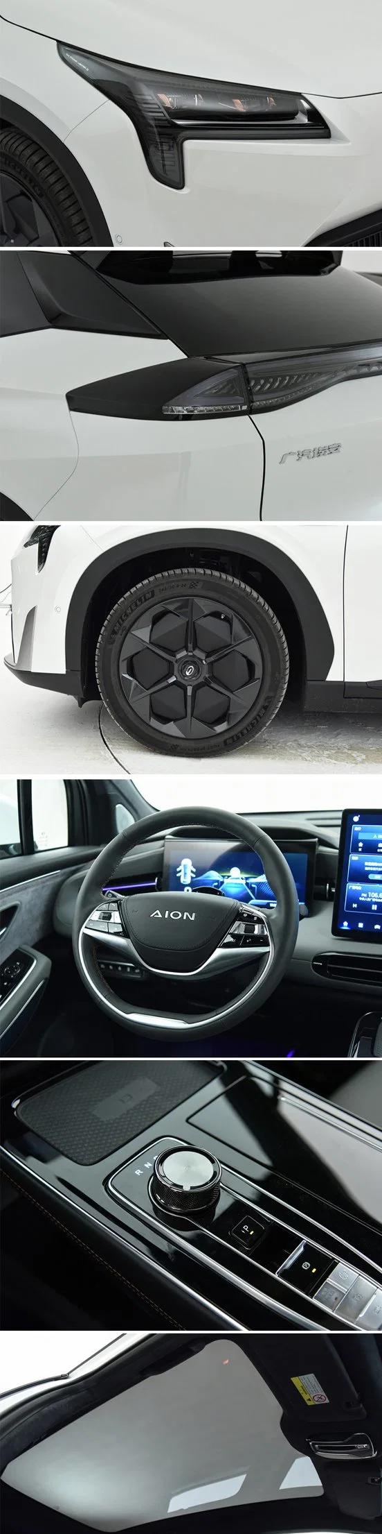 Ridever SUV Model 2020 Nedc 650km 93.3kwh 150kw 350nm Used Electric Cars Aion Lx 80