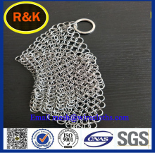 Cast iron chainmail cleaner