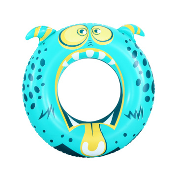 Monster berenang cincin kolam mengapung mainan kembung pesta
