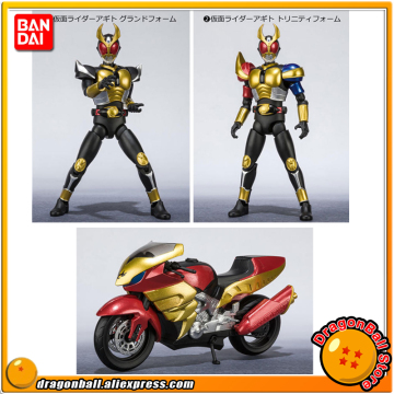 Original Bandai SHODO-X Kamen Rider vol.6 Action Figure - Masked Ride Agito 2 pieces + Machine Tornador (total 4 boxes)