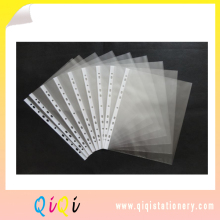 11 hole clear pp file folder Sheet Protector