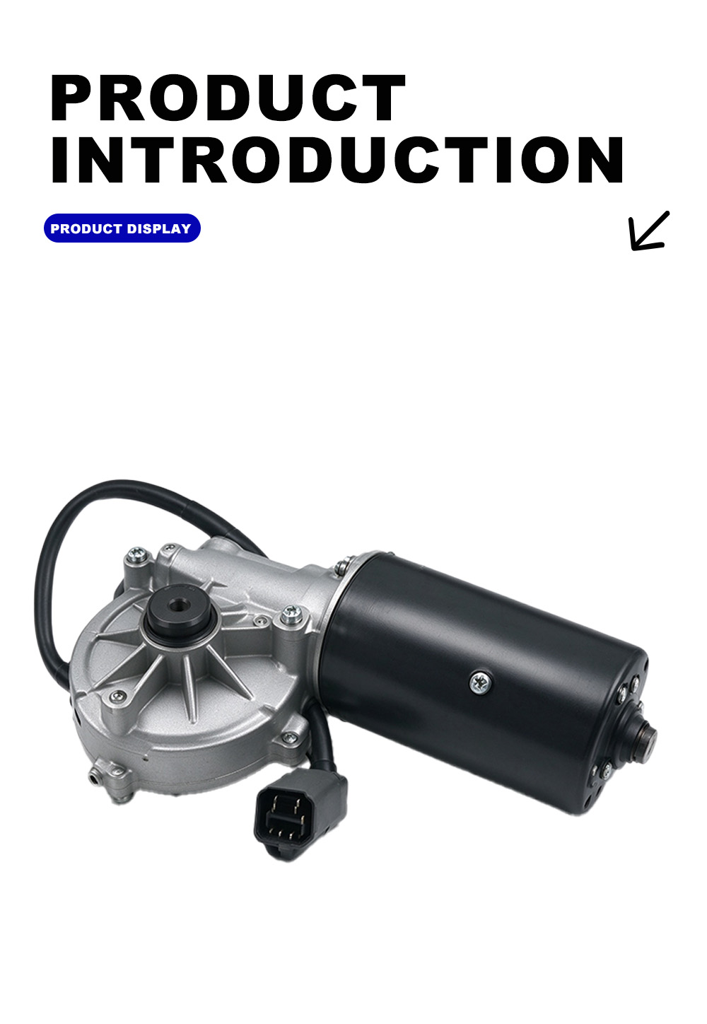 Motor de limpador de pára-brisa de caminhão X Truck Windshield Wiper Motor X