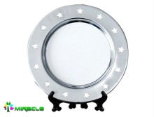 Sublimation Round Metal Plate 6",Sublimation Disc Award