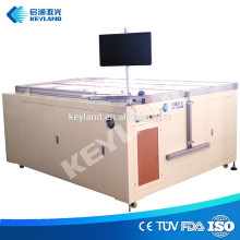 Electroluminescent solar crack tester