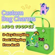 Custom EVA Logo Charms and Accessories for Shoes and Bags