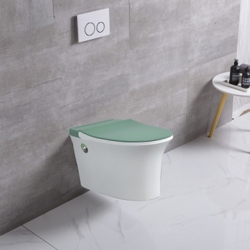 Best Price Bathroom Rimless P-Trap Ceramic Toilet