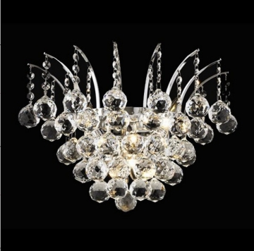 Chrome led wall mount reading lamp