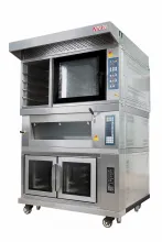 5 Trays Convection Oven+1 Deck 2 Trays +10 Trays Proofer Combination Oven Multiple Convection Oven with Proofer