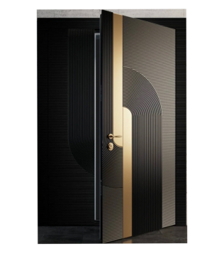 Copper Security Armored Door Panel