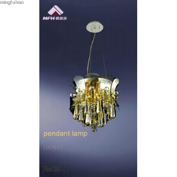 Crystal Pendant Lighting with Hanging Drops