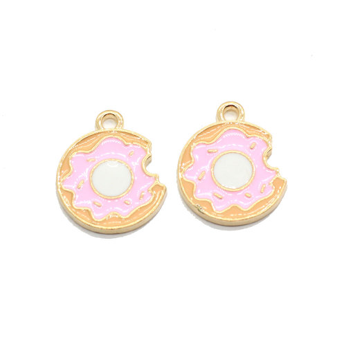 Kawaii Hart Bril Windmolen Speelgoed Donut Vorm Ketting of Oorbel Accessoires Home Decor Onderdelen