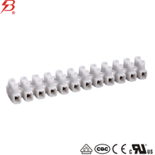 Transparent polyamide raised base brass terminal blocks