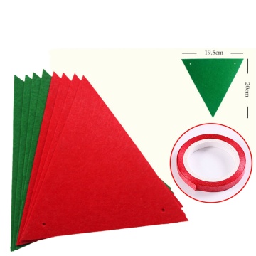 non-woven Felt Christmas Decoration Banner Indoor