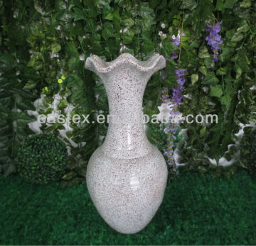 Home decor fiberglass vase / floor vase / marble vase